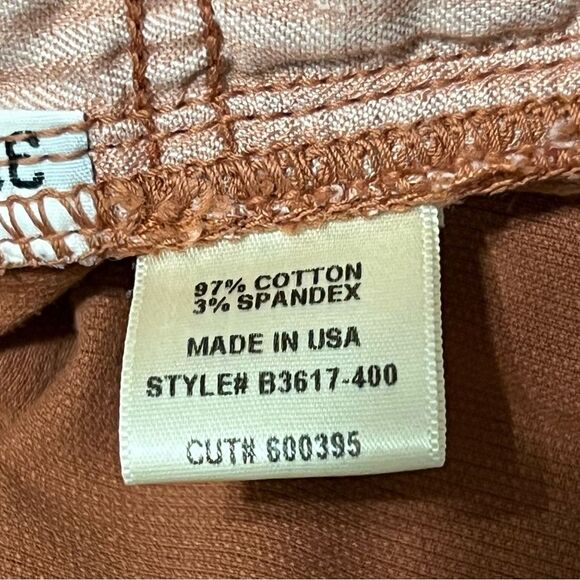 Bella Dahl Anthropologie Corduroy Pants Sz 31 Burnt Orange Fall Academia Casual - Picture 10 of 11